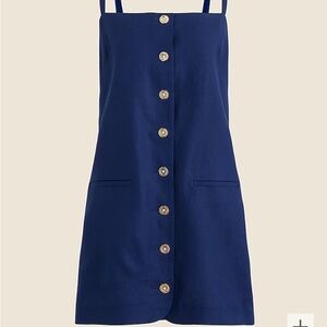 J. Crew Claudia dress in linen